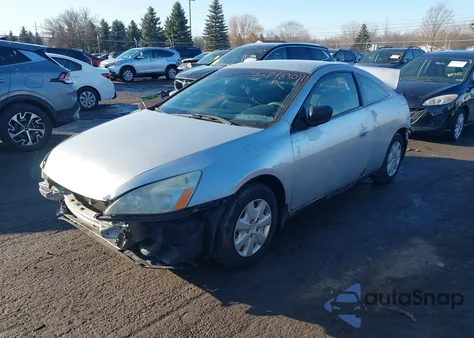 2003 Honda Accord 2.4 Lx z USA, uszkodzony, nr VIN 1HGCM72283A019565